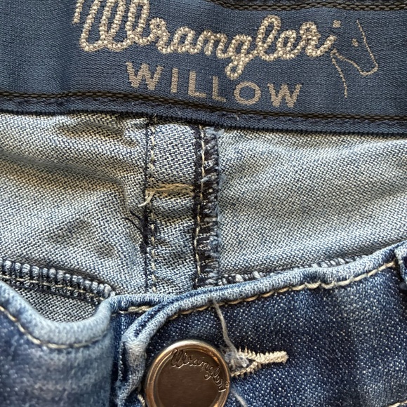 Wrangler 10WRWAD Willow Ultimate Riding Jeans 5x30 Bootcut EUC - Picture 3 of 5